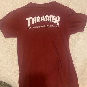 Burgundy Thrasher shirt